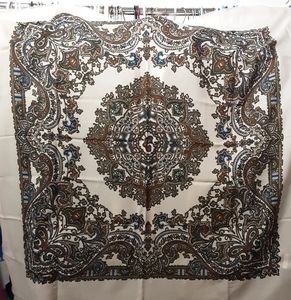 100% Polyester Designed Scarf Made in Italy Approx. Measurement’s (43”) Sz XL